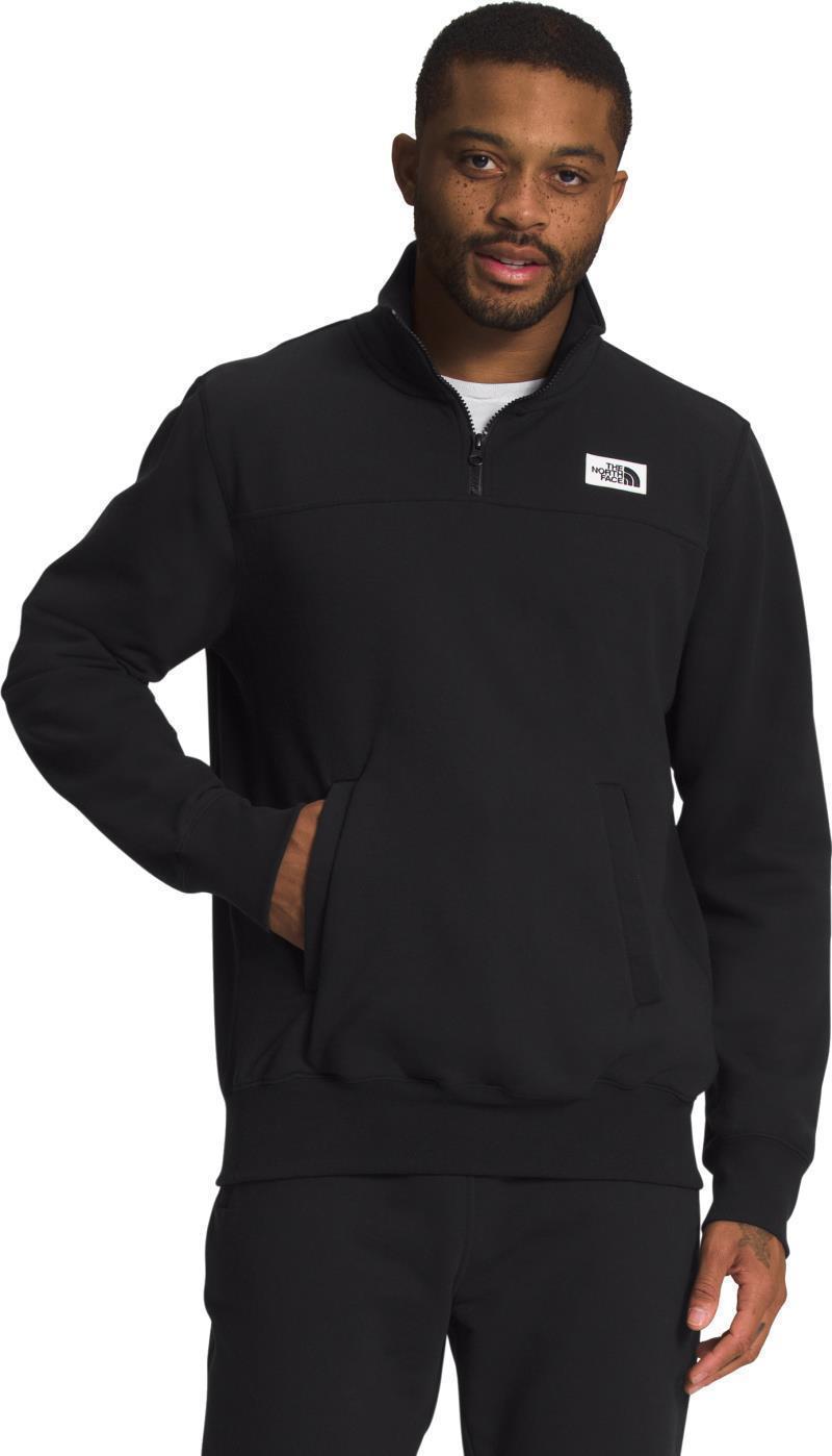 Heritage Patch 1/4 Zip - Mens - TNF Black 1