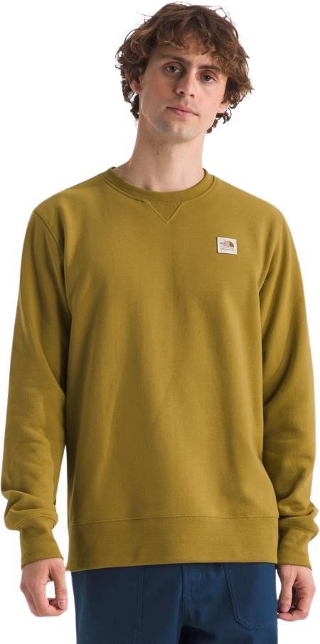 Heritage Patch Crew - Mens - Amber Green / Heritage Patch 2