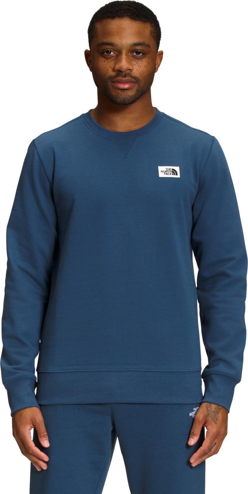 Heritage Patch Crew - Mens - Shady Blue 1