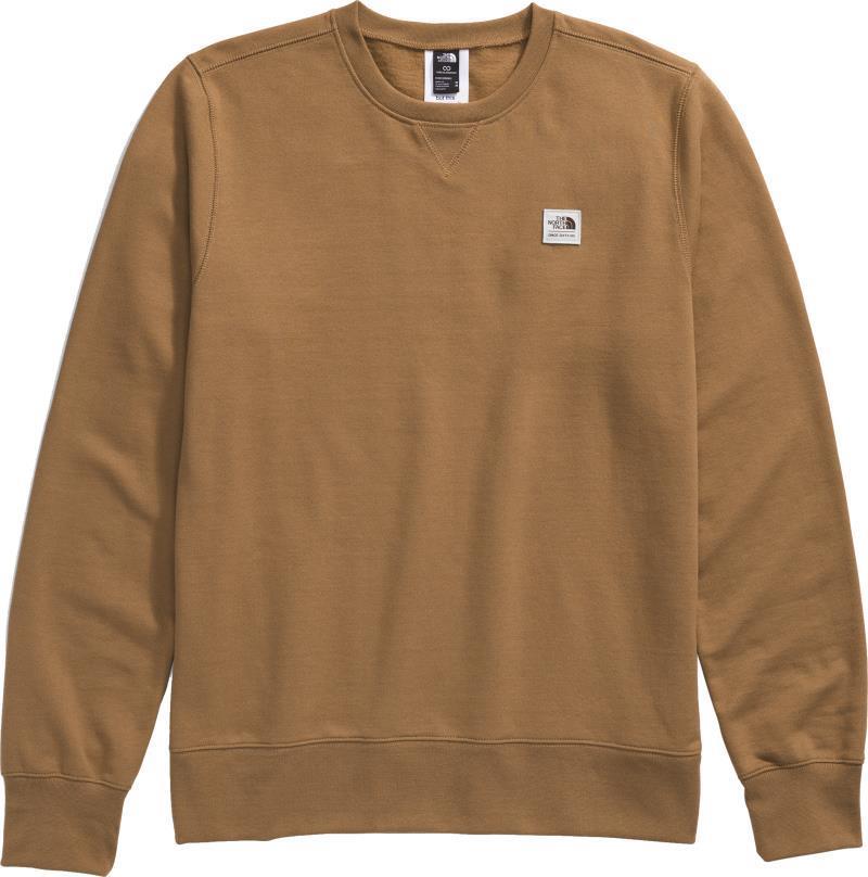 Heritage Patch Crew - Mens - Utility Brown / TNF White 1