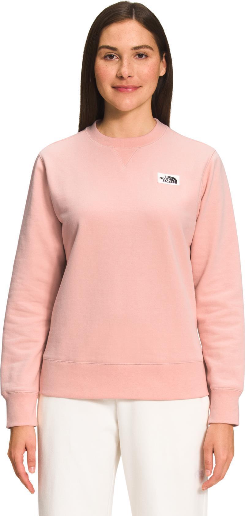 Heritage Patch Crew - Womens - Evening Sand Pink 1