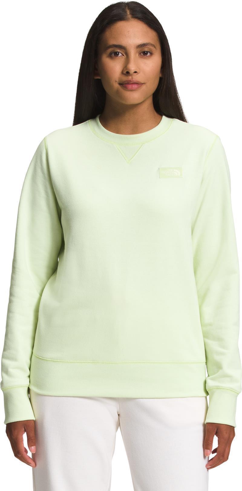 Heritage Patch Crew - Womens - Lime Cream 1
