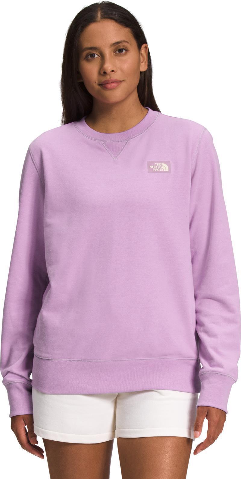 Heritage Patch Crew - Womens - Lupine 1