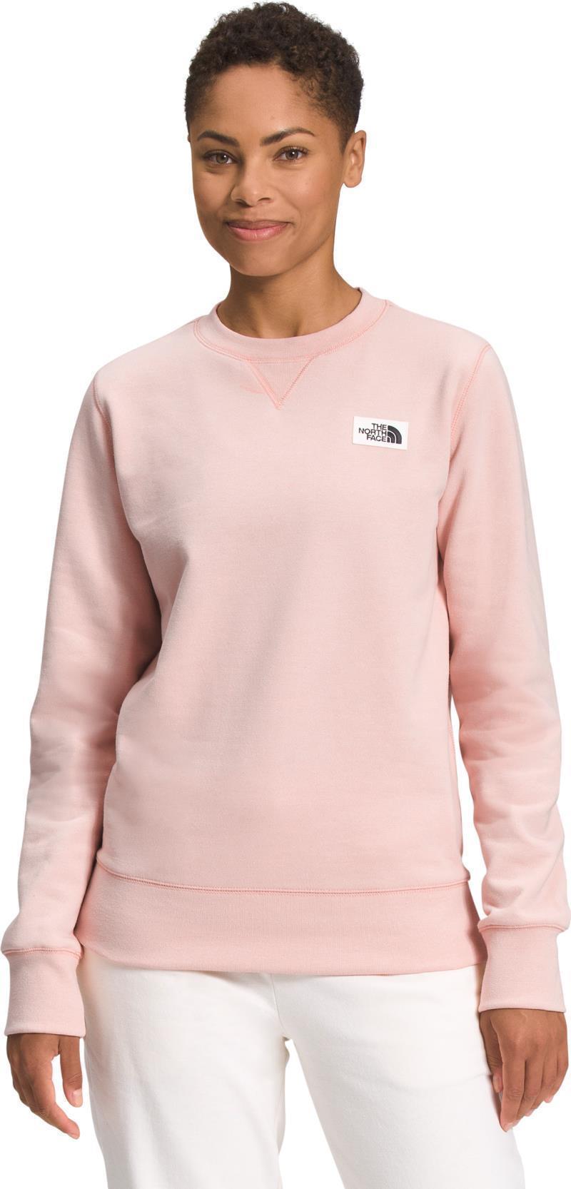 Heritage Patch Crew - Womens - Pink Moss 1