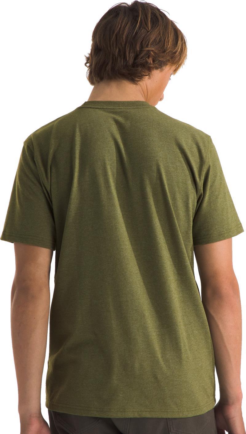 Heritage Patch Heathered SS Tee - Mens - forest olive heather 1