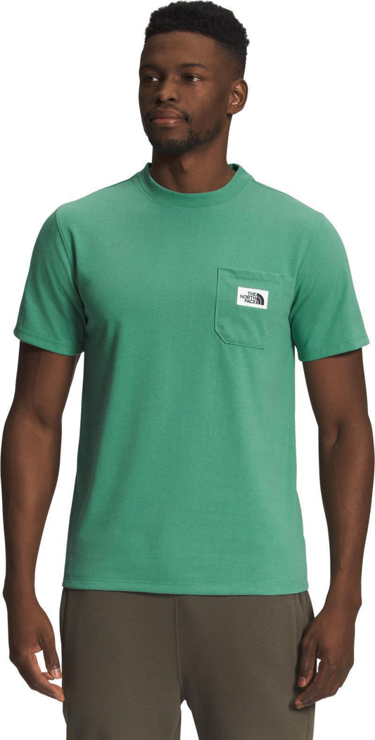 Heritage Patch Pocket SS Tee - Mens - Deep Grass Green 1