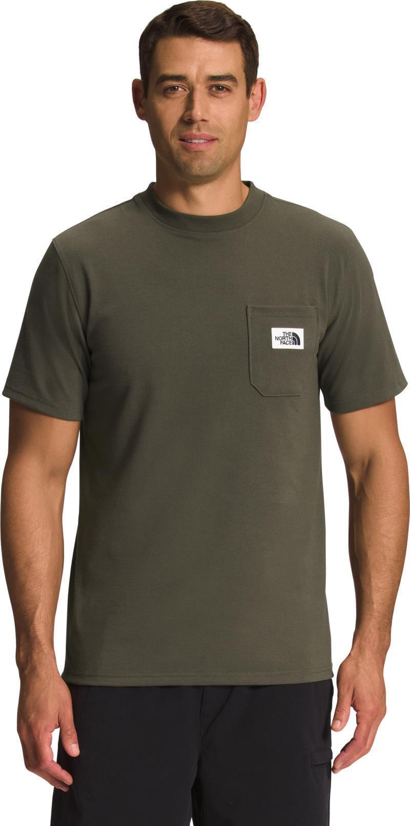 Heritage Patch Pocket SS Tee - Mens - New Taupe Green 1
