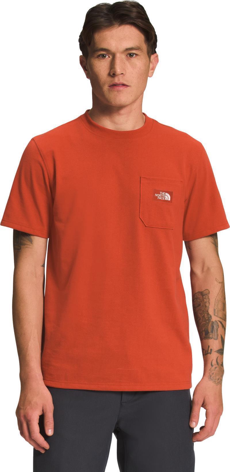 Heritage Patch Pocket SS Tee - Mens - Rusted Bronze 1