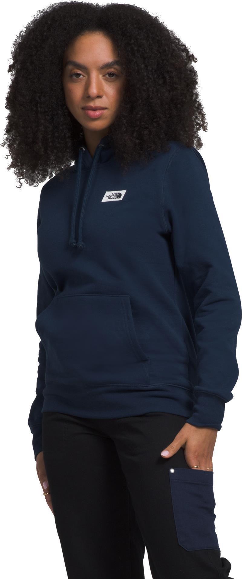 Heritage Patch Pullover Hoodie - Womens - Summit Navy 1