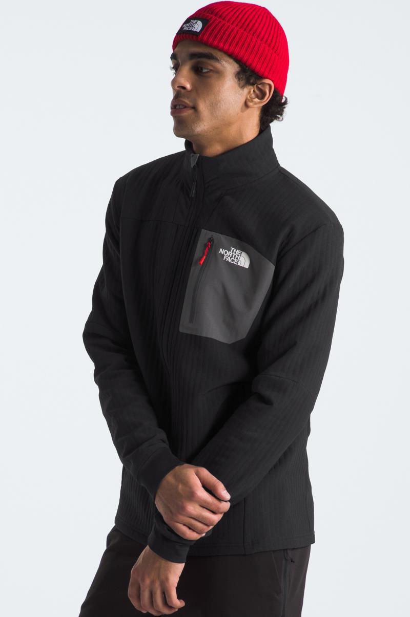 Highball Fleece Jacket - Mens - tnf black / anthracite grey / high risk red 1