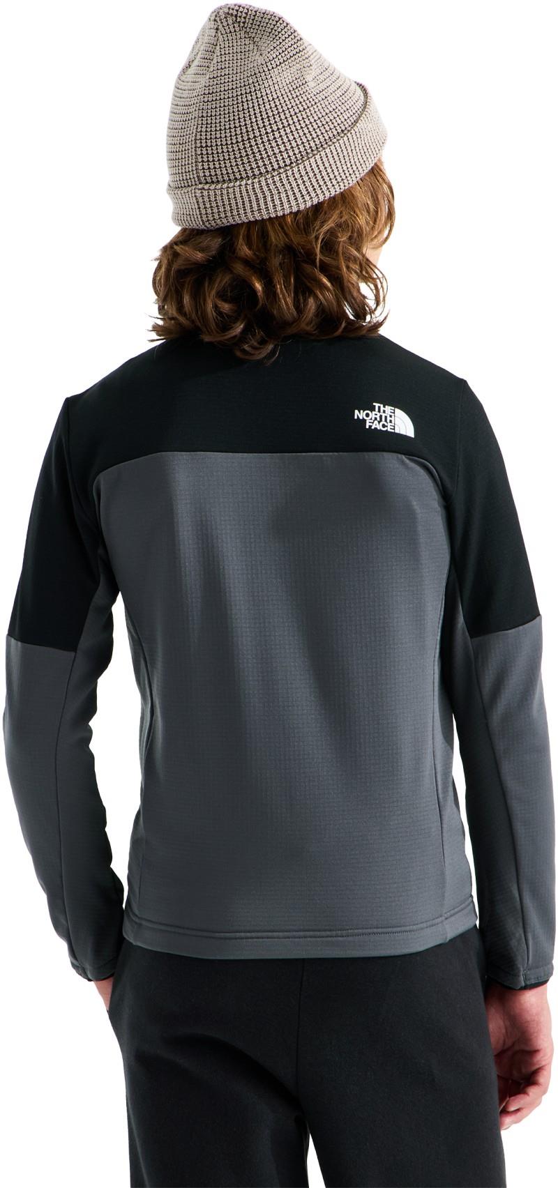 Hike Midlayer Full Zip - Teen - anthracite grey / tnf black 1