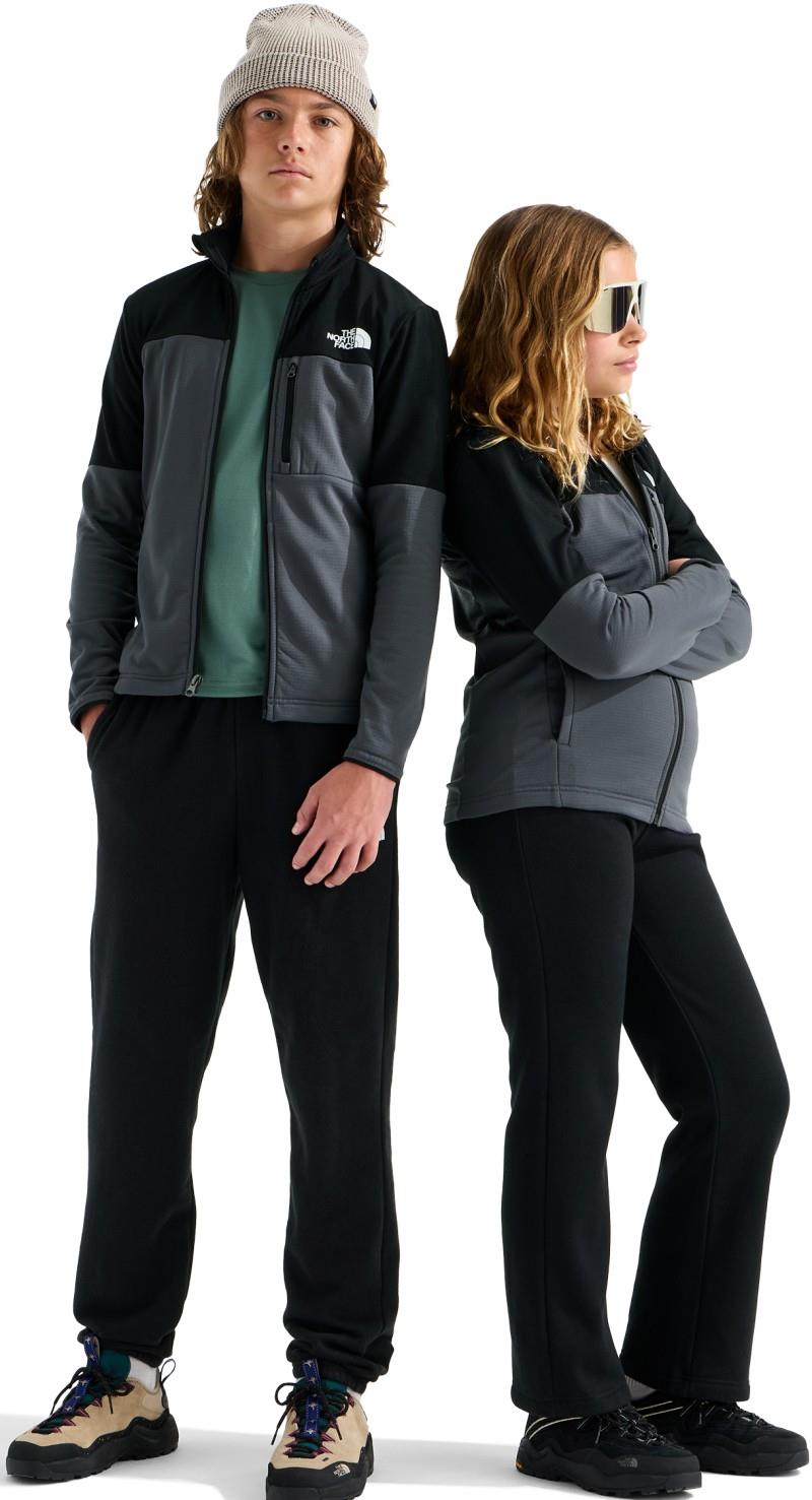 Hike Midlayer Full Zip - Teen - anthracite grey / tnf black 1