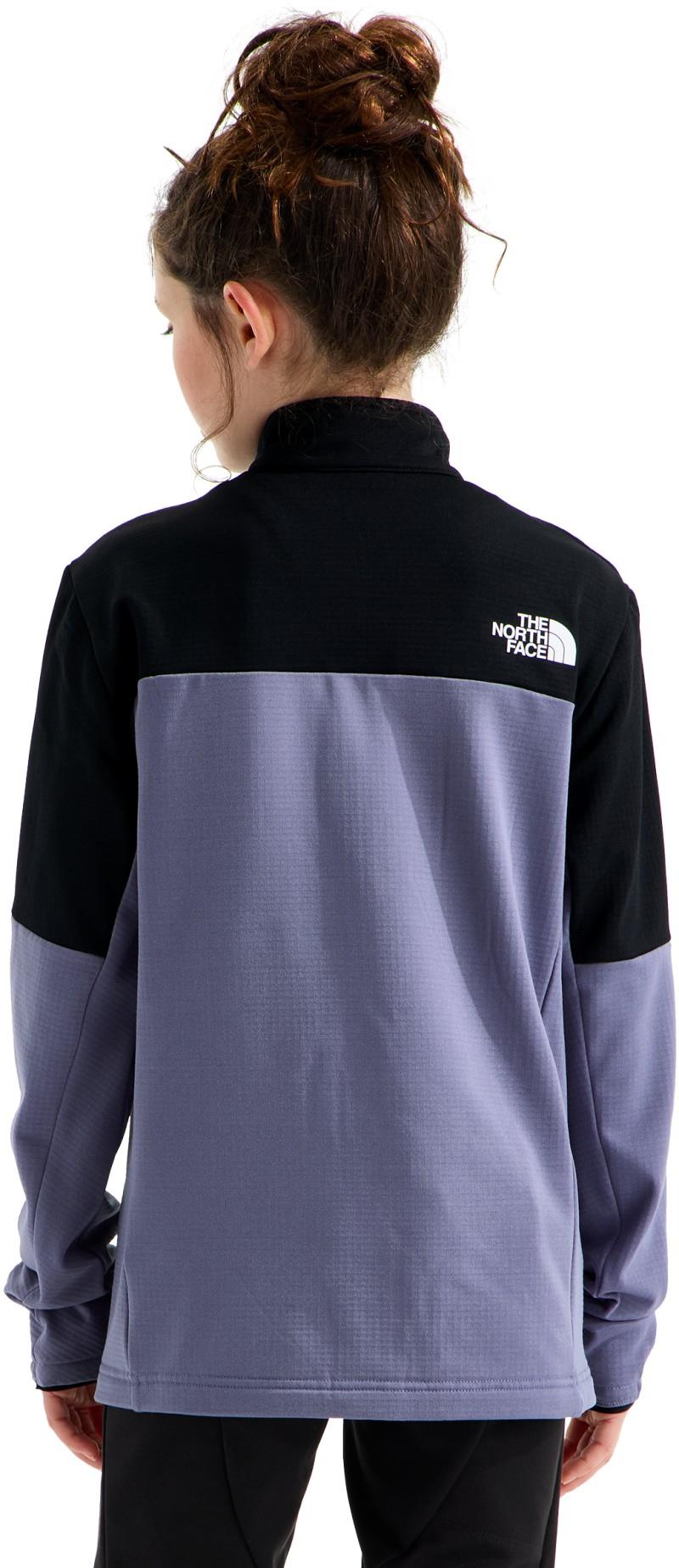 Hike Midlayer Full Zip - Teen - grounded plum / tnf black 1