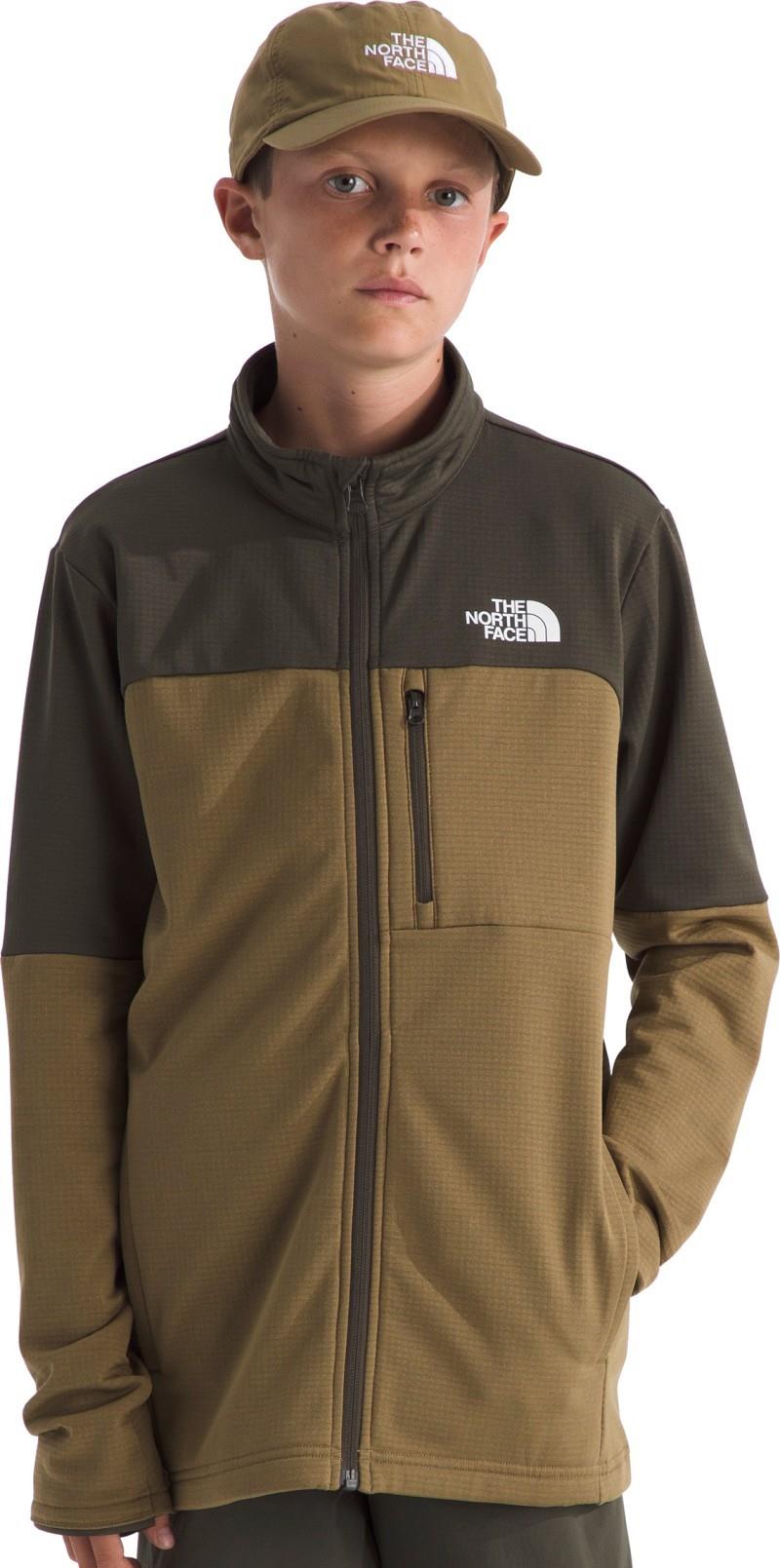 Hike Midlayer Full Zip - Teen - new taupe green / cedar 1