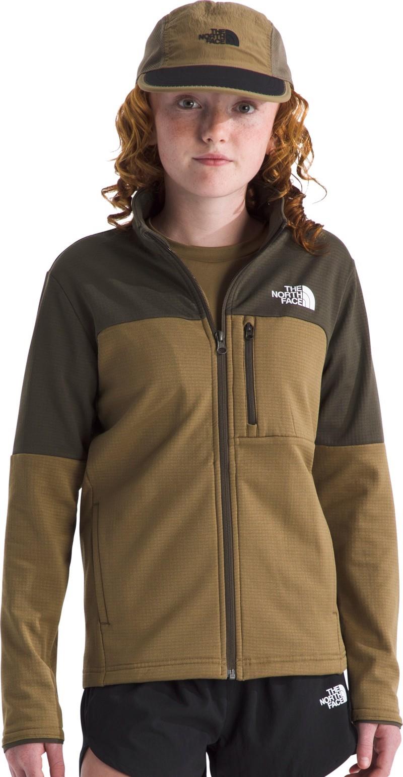 Hike Midlayer Full Zip - Teen - new taupe green / cedar 1