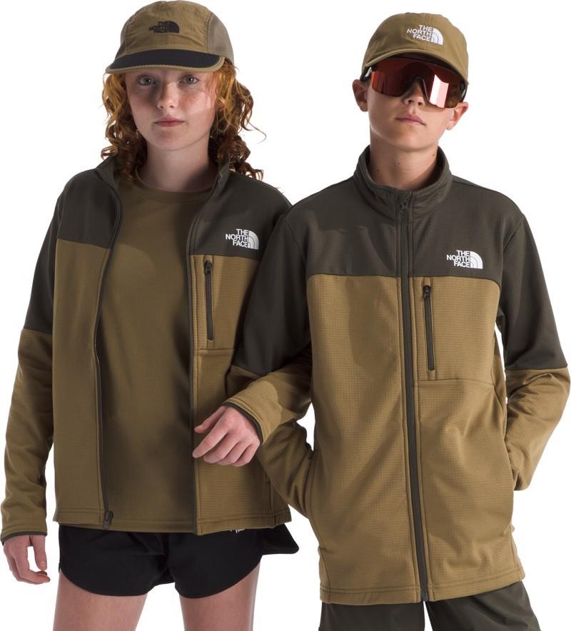 Hike Midlayer Full Zip - Teen - new taupe green / cedar 1