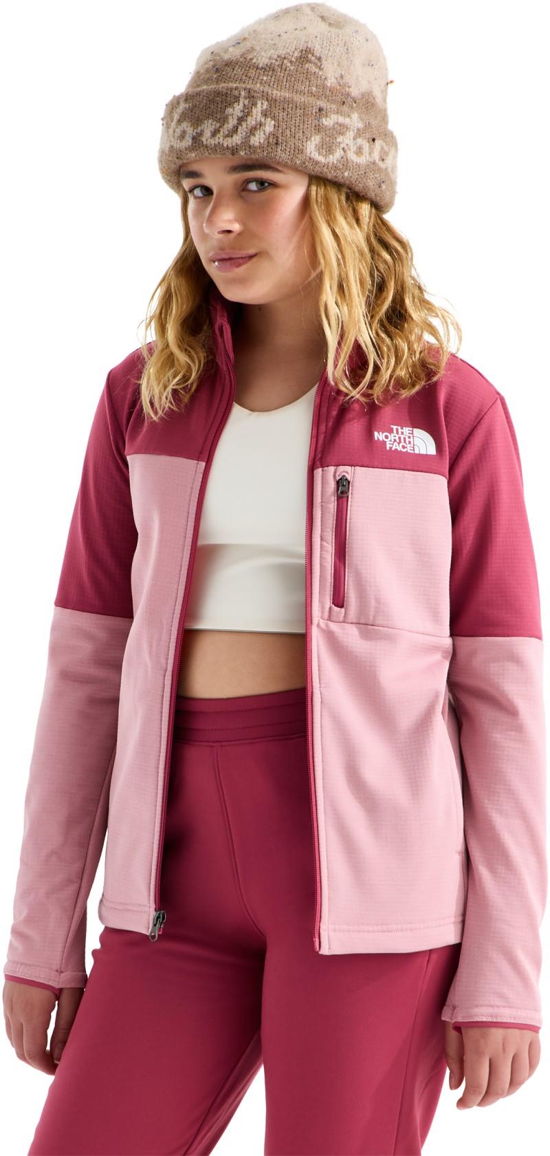 Hike Midlayer Full Zip - Teen - primrose / fermented clay 1
