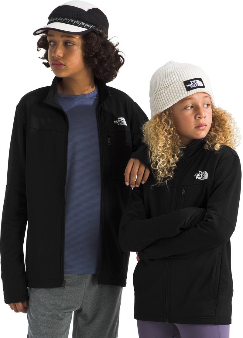Hike Midlayer Full Zip - Teen - tnf black 1