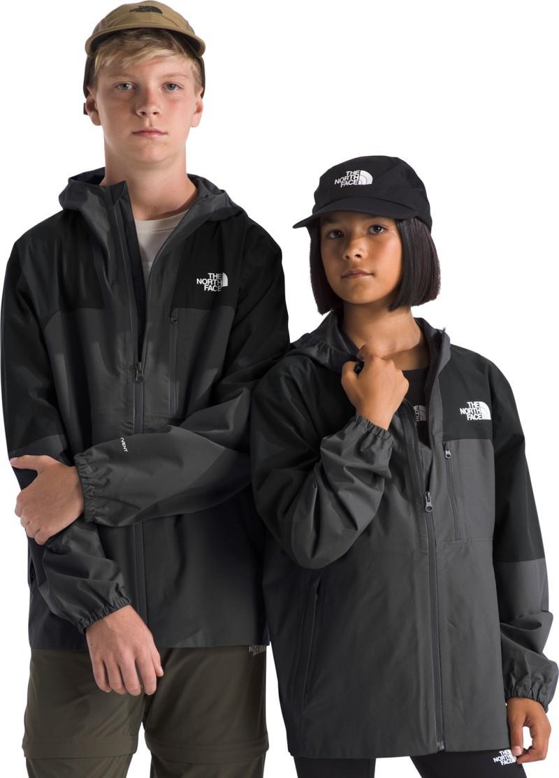 Hike Packable Shell - Teen - tnf black / asphalt grey 1
