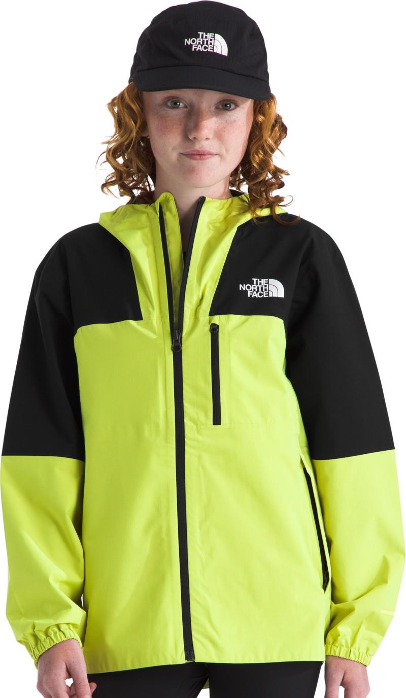 Hike Packable Shell - Teen - tnf black / fizz lime 1