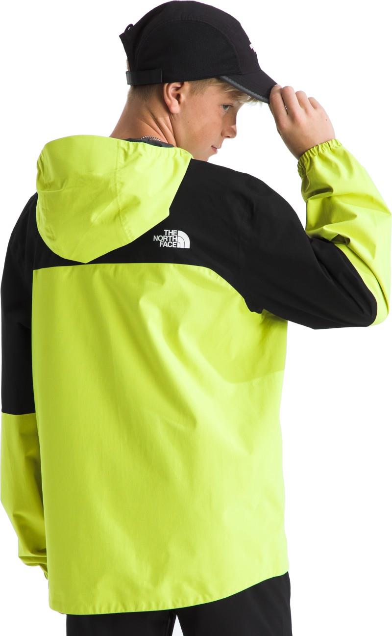 Hike Packable Shell - Teen - tnf black / fizz lime 1