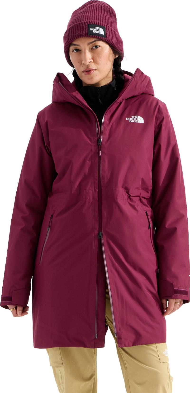 Hikesteller Insulated Parka - Womens - burgundy crush 1