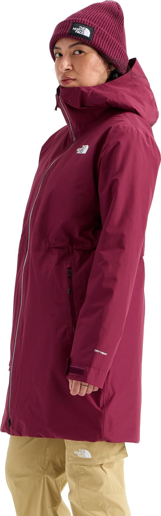 Hikesteller Insulated Parka - Womens - burgundy crush 1