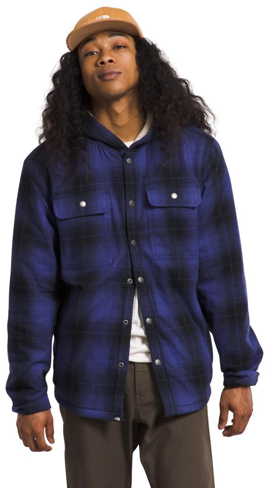 Hooded Campshire Shirt - Mens - TNF Black Medium Half Dome Shadow Plaid 1