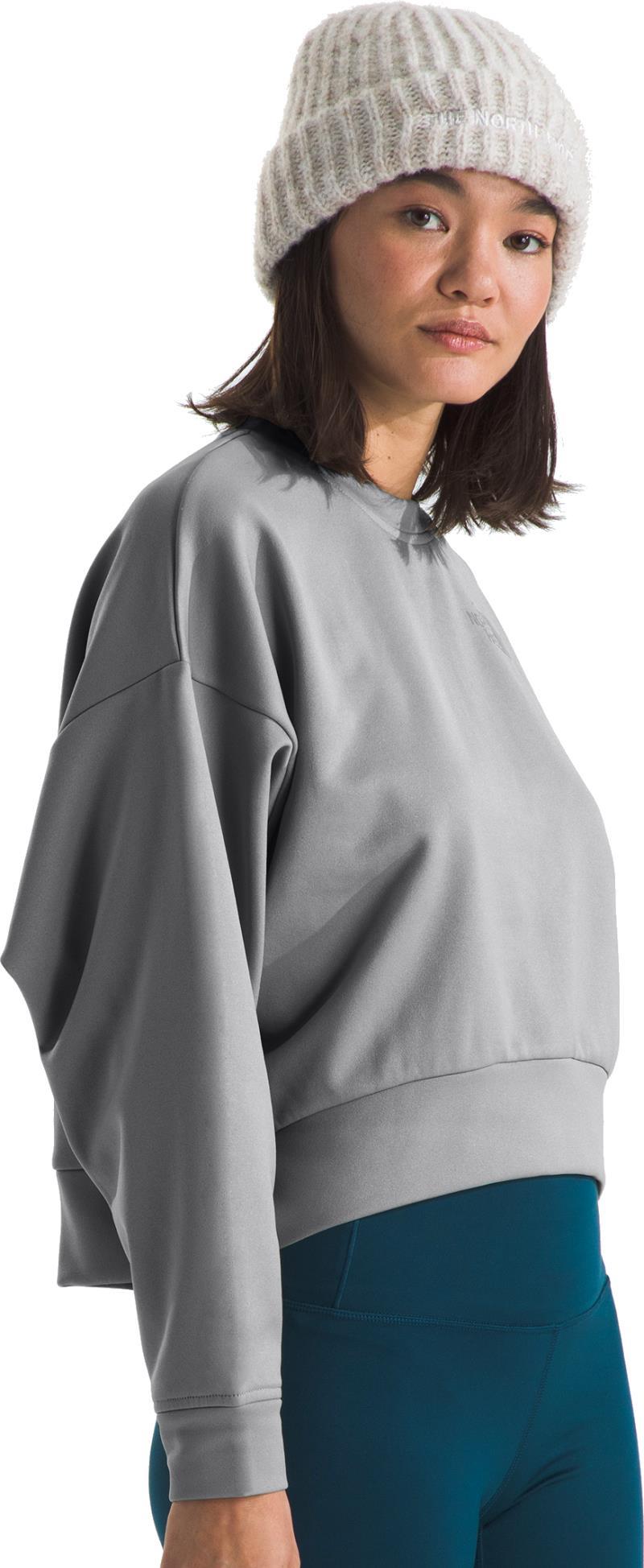 Horizon Fleece Crew - Womens - smoked pearl 1