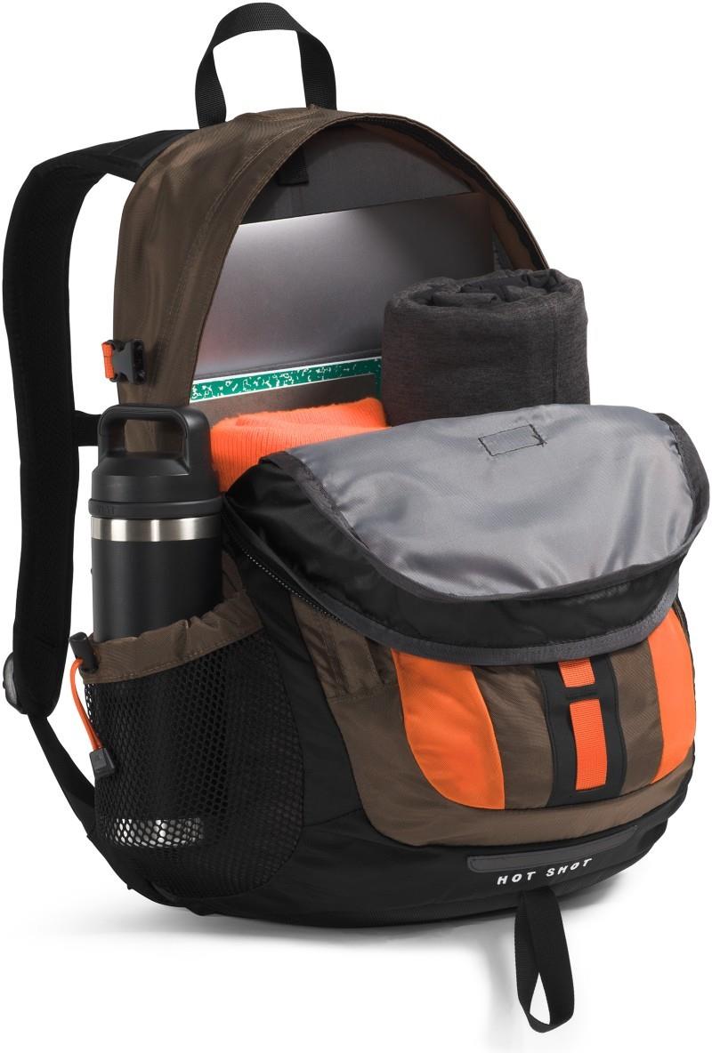 Hot Shot SE - smokey brown / tnf black / solar flare 1