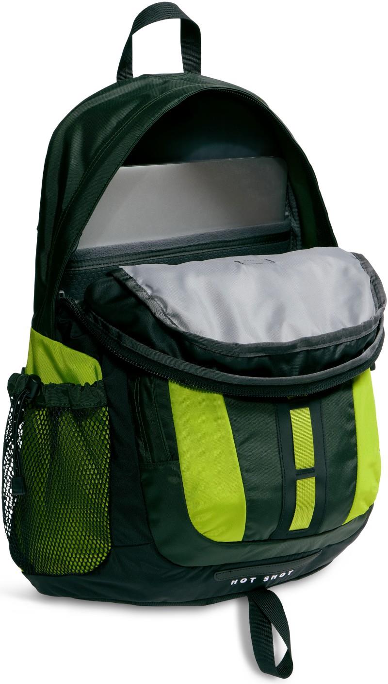 Hot Shot SE - sport moss / bottle green / tnf black 1