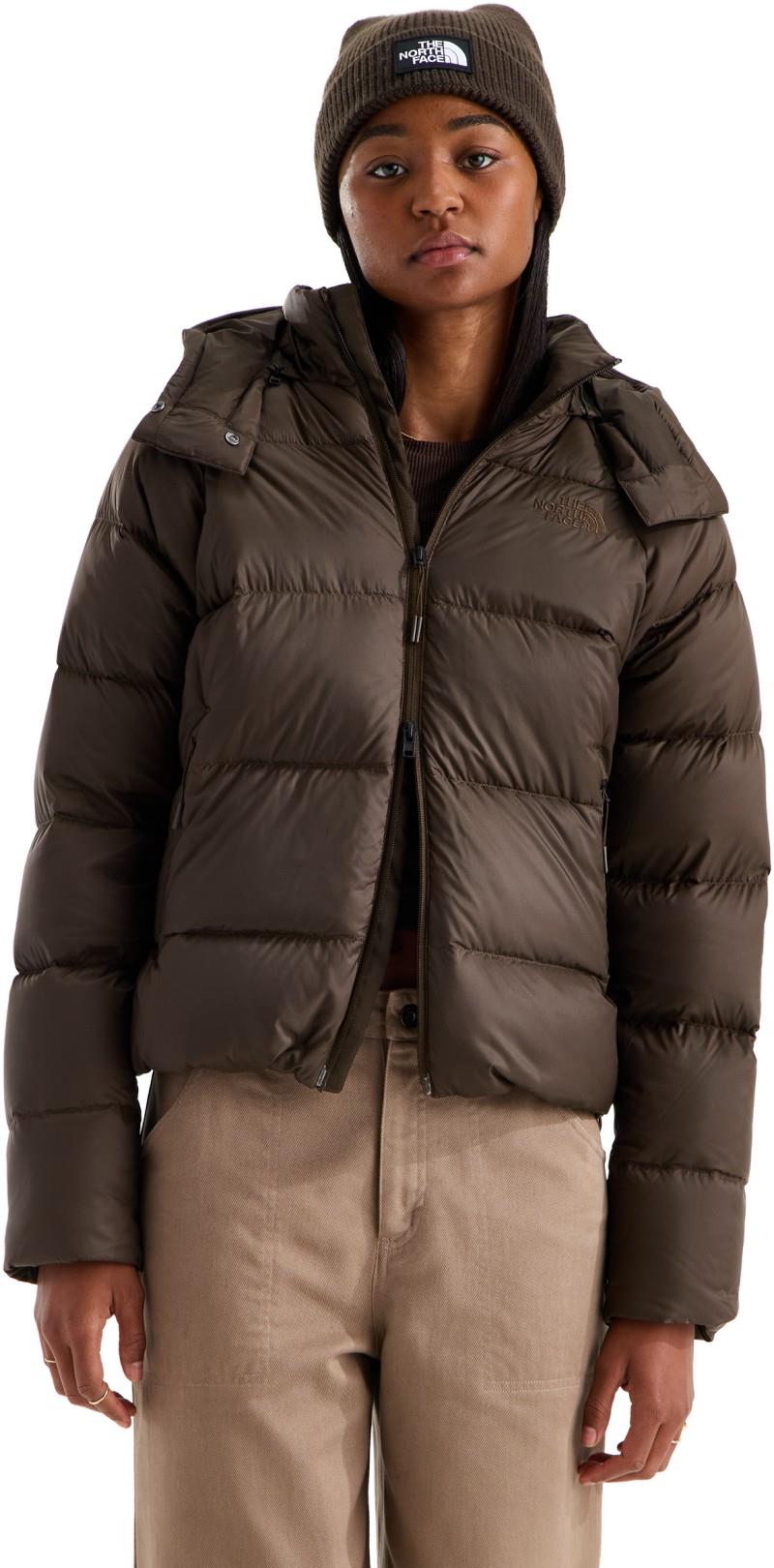 Hydrenalite City Down Hooded Jacket - Womens - dark chestnut 1