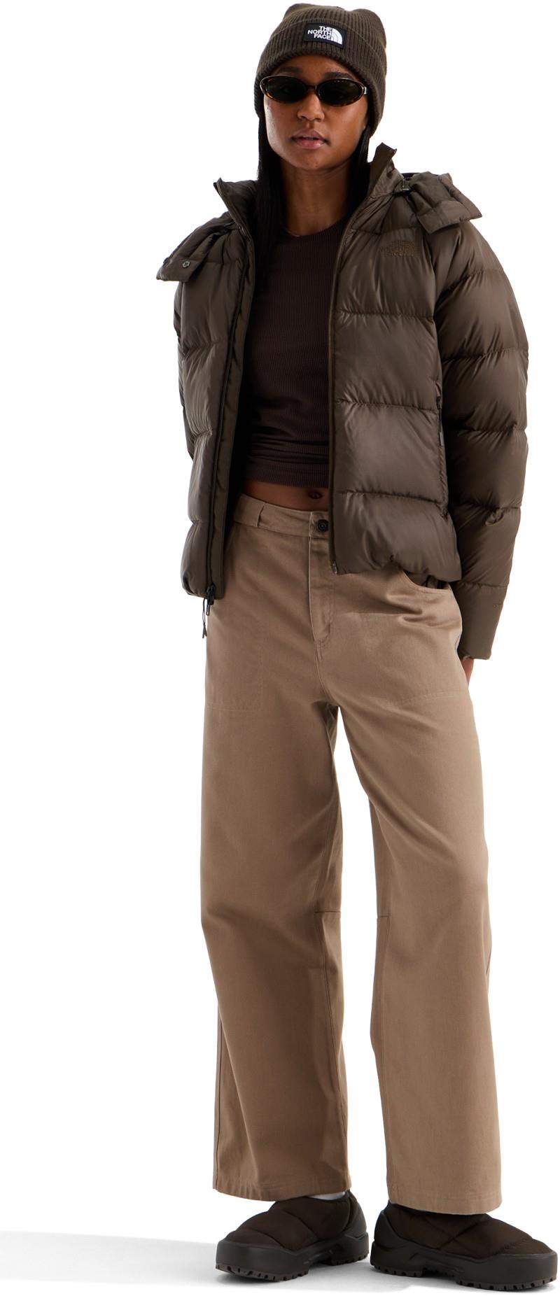 Hydrenalite City Down Hooded Jacket - Womens - dark chestnut 1