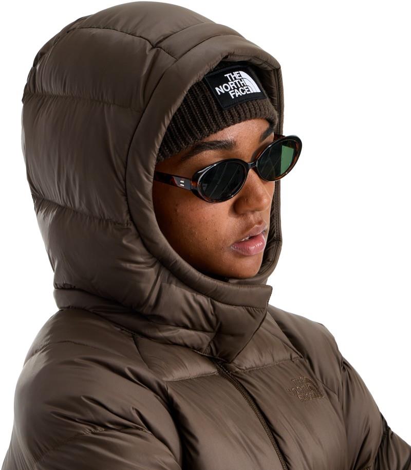 Hydrenalite City Down Hooded Jacket - Womens - dark chestnut 1