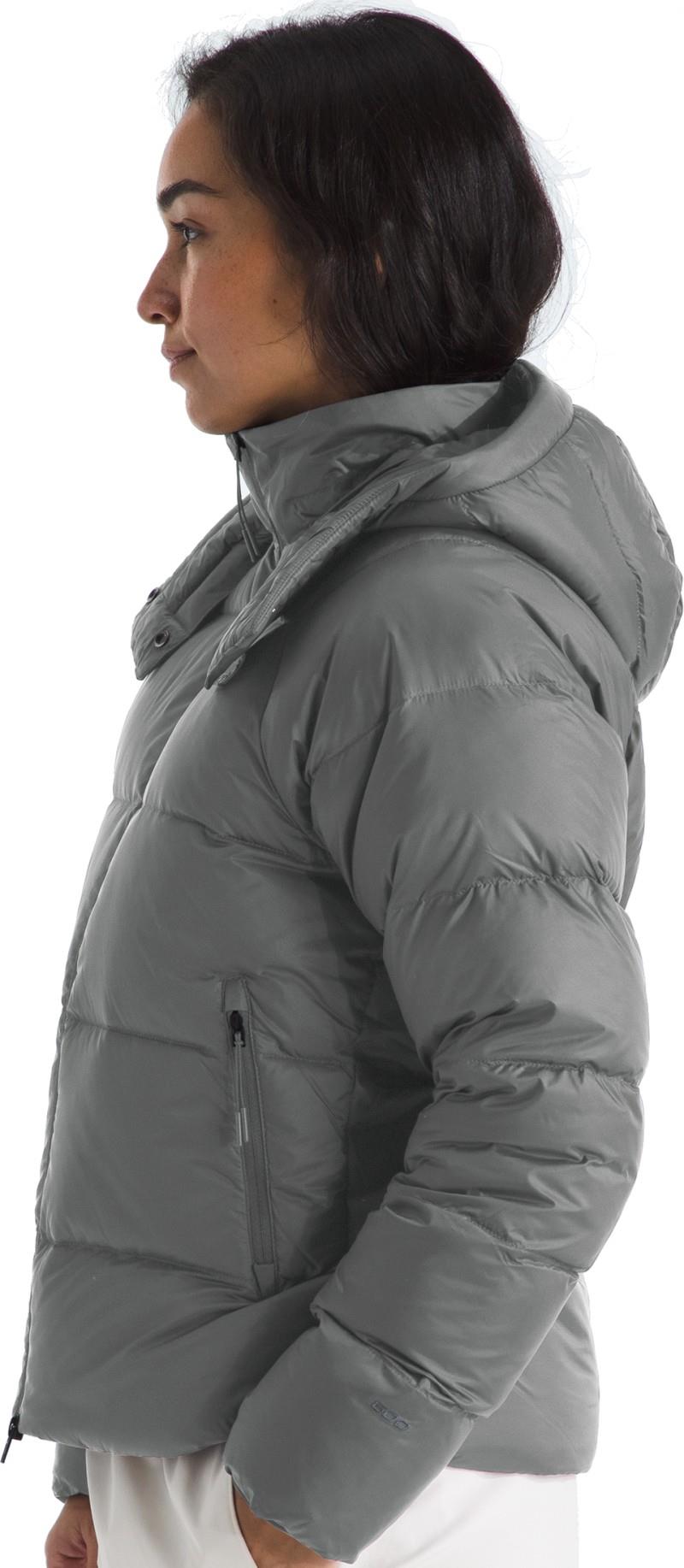 Hydrenalite City Down Hooded Jacket - Womens - smoked pearl 1