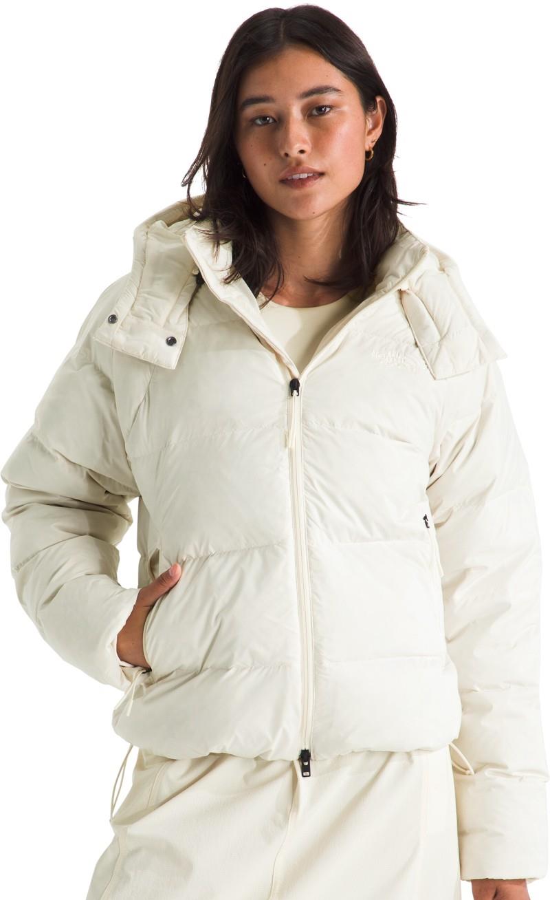 Hydrenalite City Down Hooded Jacket - Womens - white dune 1