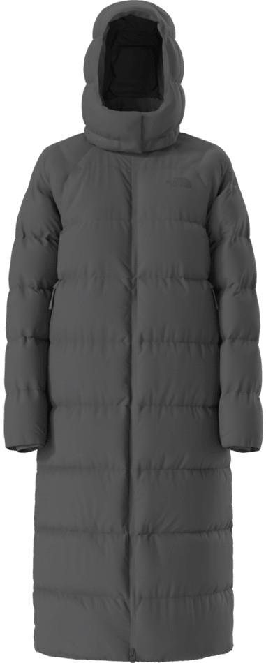 Hydrenalite City Long Down Hooded Parka - Womens - anthracite grey 1