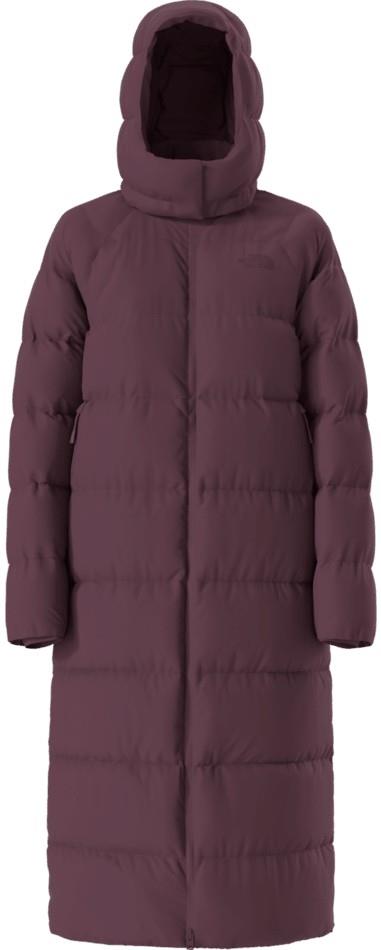 Hydrenalite City Long Down Hooded Parka - Womens - burgundy crush 1