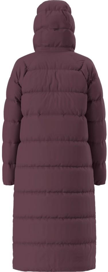 Hydrenalite City Long Down Hooded Parka - Womens - burgundy crush 1