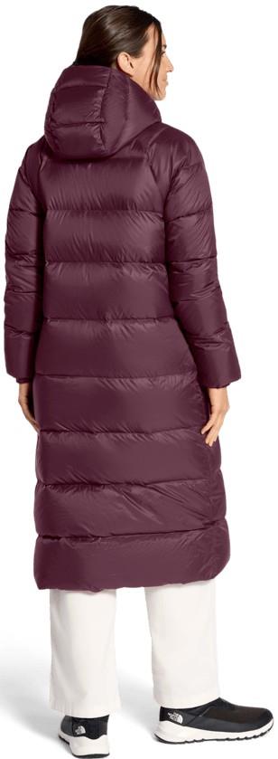 Hydrenalite City Long Down Hooded Parka - Womens - burgundy crush 1