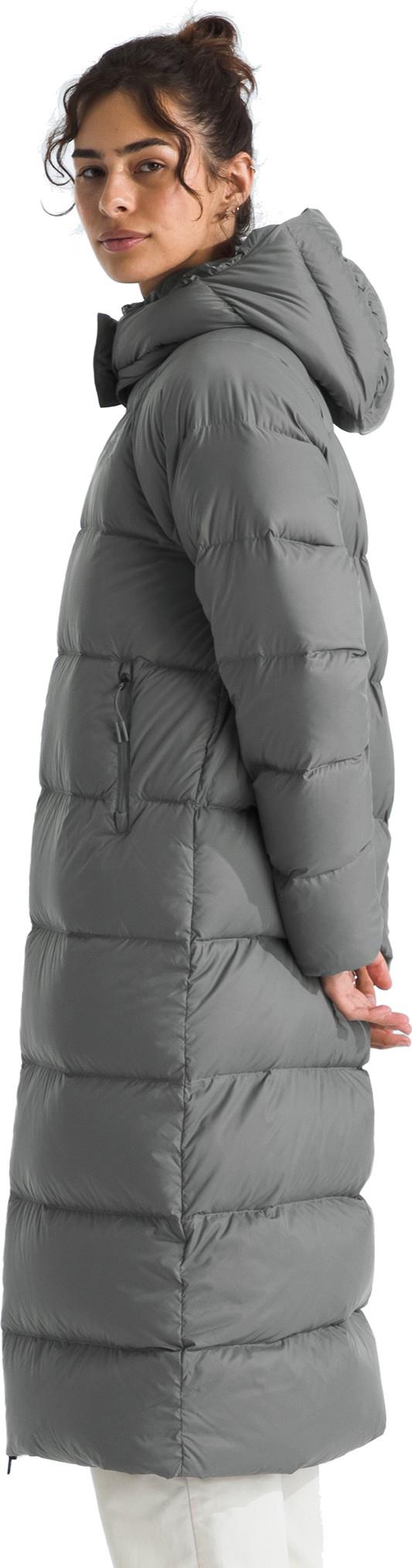 Hydrenalite City Long Down Hooded Parka - Womens - smoked pearl 1