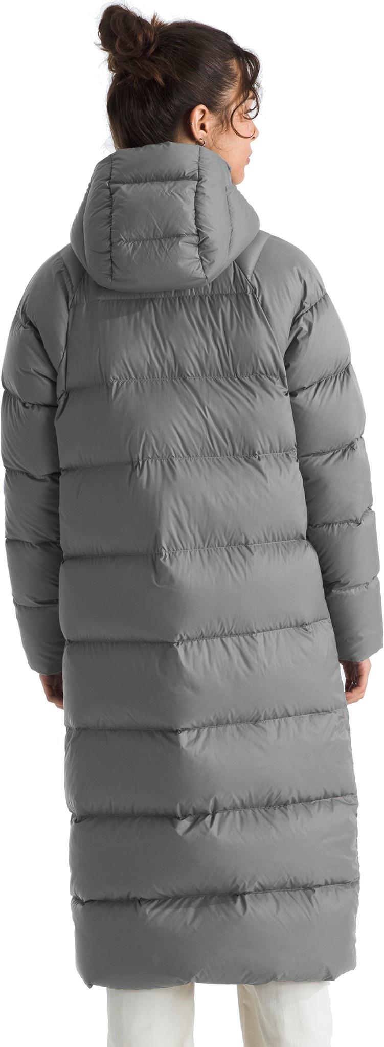 Hydrenalite City Long Down Hooded Parka - Womens - smoked pearl 1