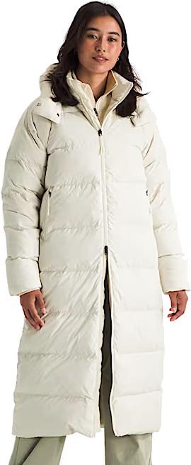 Hydrenalite City Long Down Hooded Parka - Womens - white dune 1