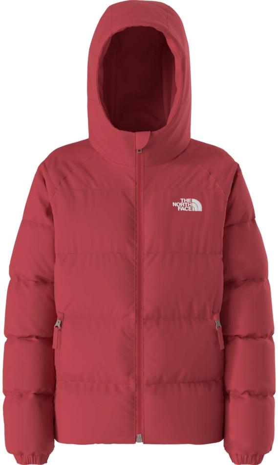 Hydrenalite Down Hooded Jacket - Boys - elevation red 1