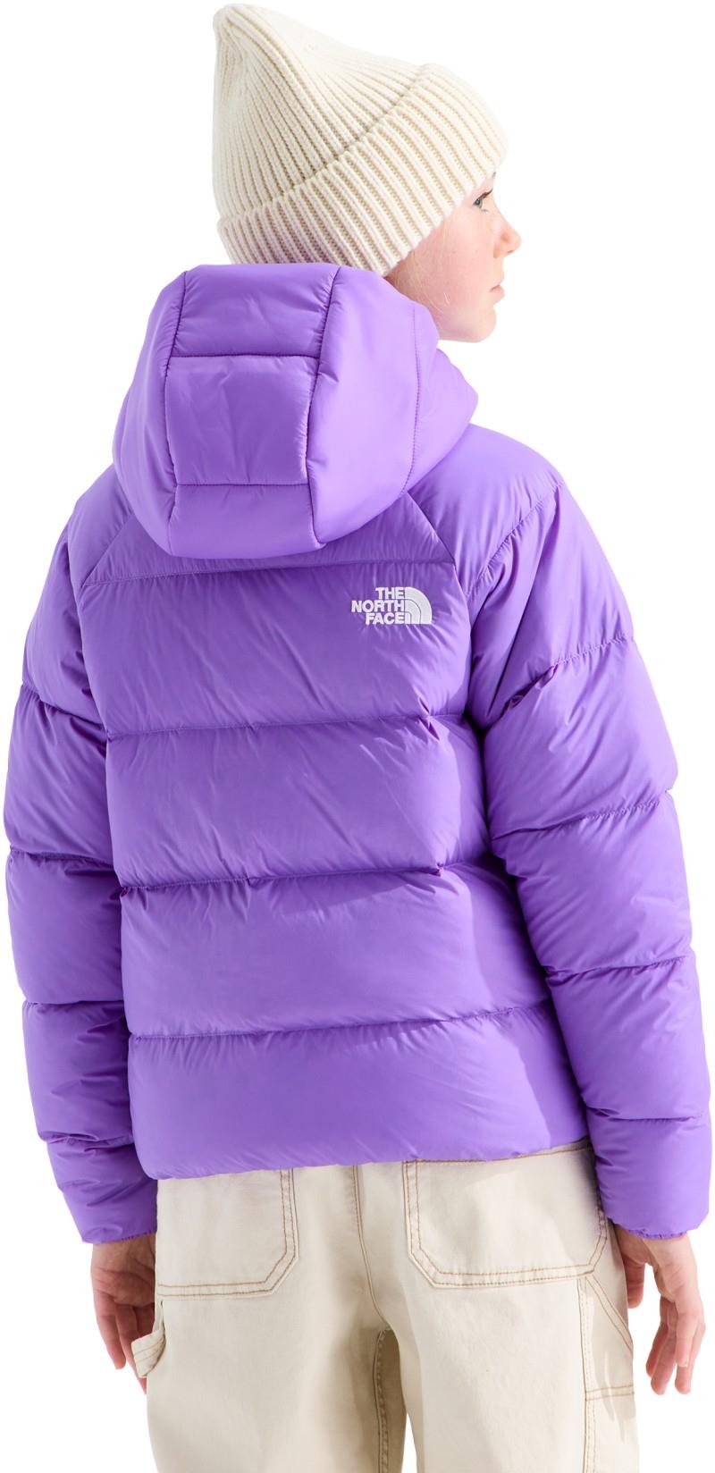 Hydrenalite Down Hooded Jacket - Girls - elevation purple 1