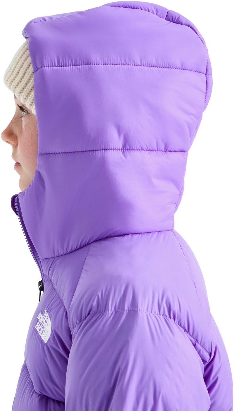 Hydrenalite Down Hooded Jacket - Girls - elevation purple 1