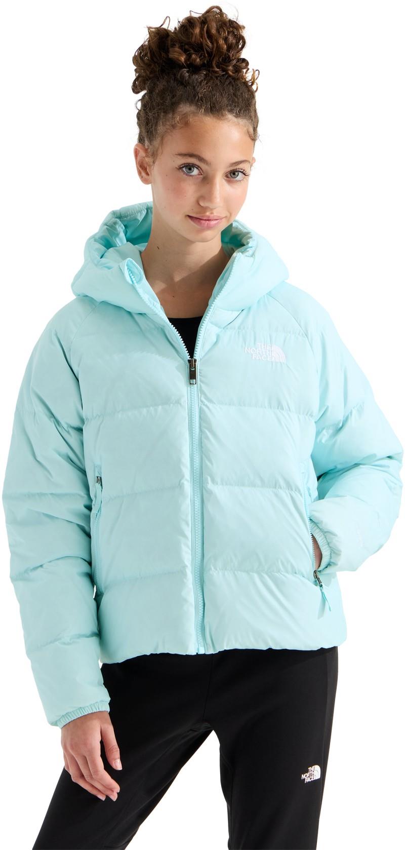 Hydrenalite Down Hooded Jacket - Girls - glacier 1