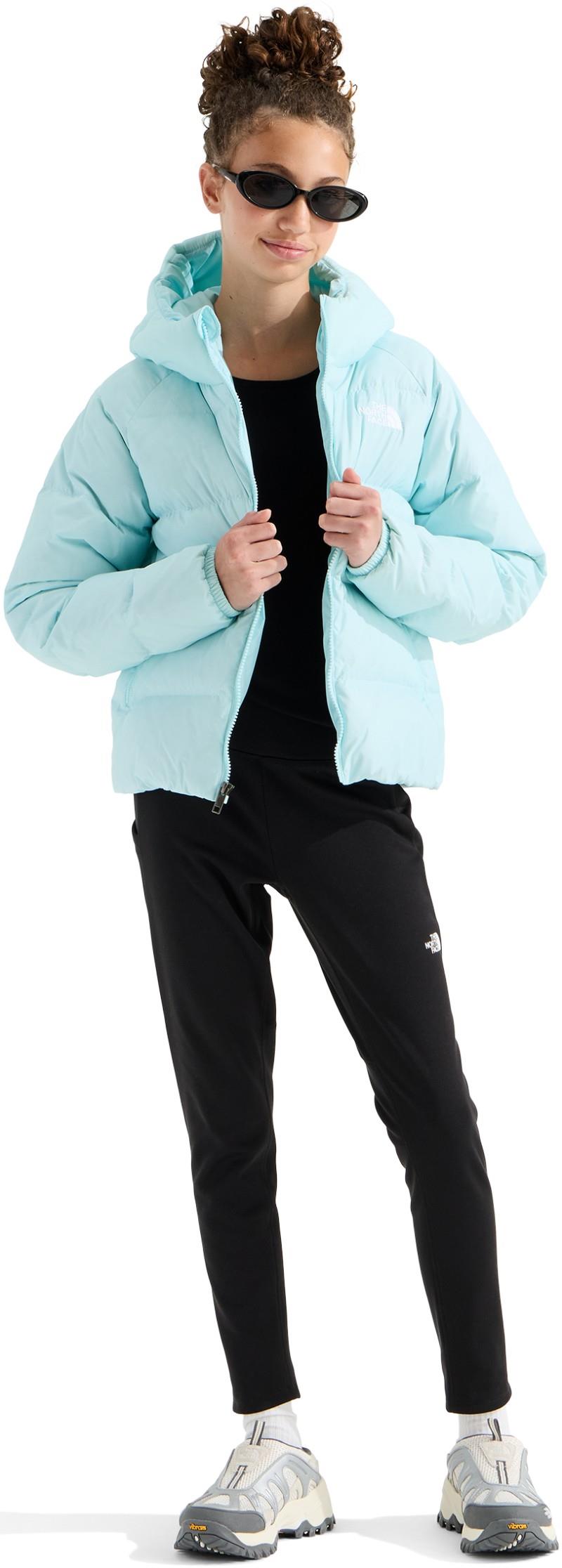 Hydrenalite Down Hooded Jacket - Girls - glacier 1