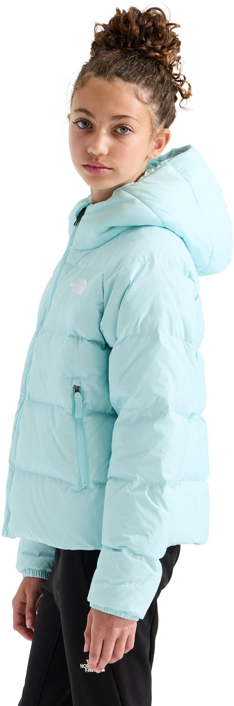Hydrenalite Down Hooded Jacket - Girls - glacier 1