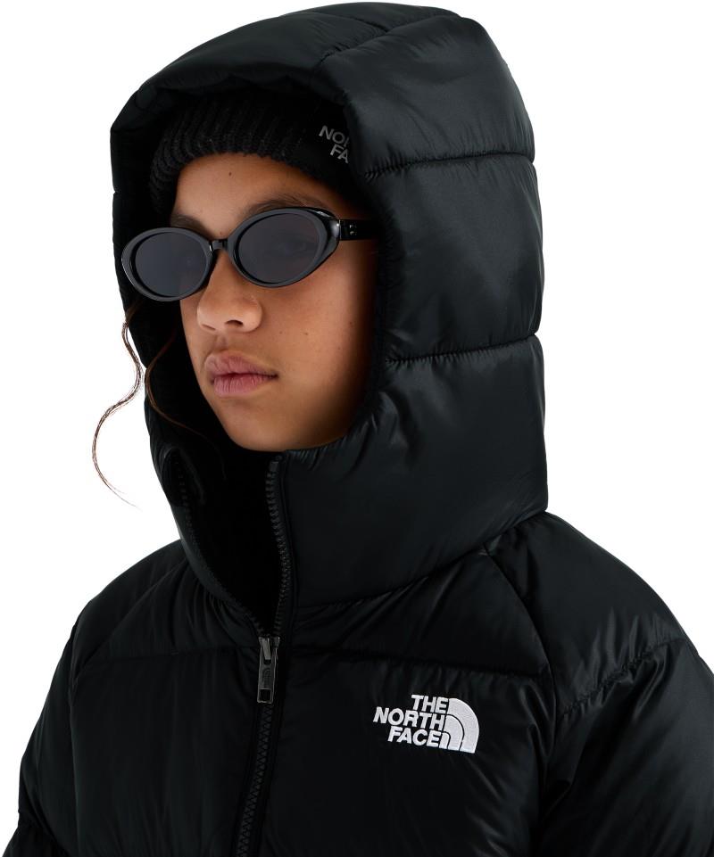Hydrenalite Down Hooded Jacket - Girls - tnf black 1